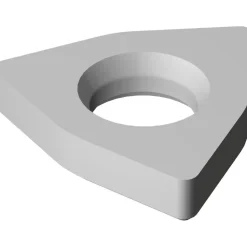Shim for Indexables: 1/2" Inscribed Circle, Toolholder