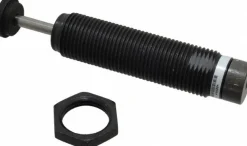 Shock Absorber: 6.87 lb, 25.4 mm Stroke, 142.6 mm OAL, 6.3 mm Rod, 22.4 mm OD, 1-12
