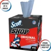 Shop Towels Original™ (75190), Original Blue Shop Towels, 9"x12" sheets, Pop-Up™ Box