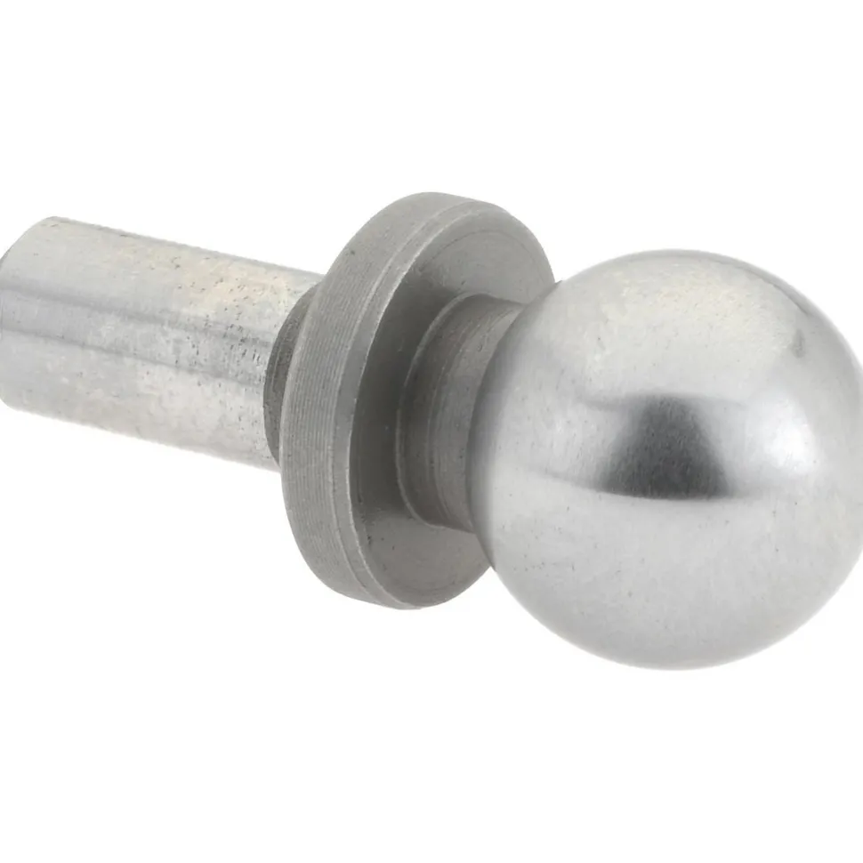 Shoulder Tooling Ball: Inspection, 1/2" Ball Dia, 1/4" Shank Dia, Press-Fit