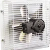 Shutters: Fan Size: 12; Opening Height: 12-5/8; Overall Height (Inch): 14-7/8; Material: Steel