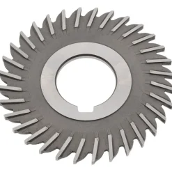Side Chip Saw: 3" Blade Dia, 1/8" Blade Thickness, 1" Arbor Hole Dia, 32 Teeth, High Speed Steel