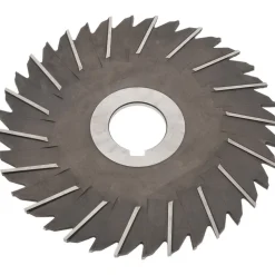 Side Chip Saw: 5" Blade Dia, 1/8" Blade Thickness, 1" Arbor Hole Dia, 36 Teeth, High Speed Steel