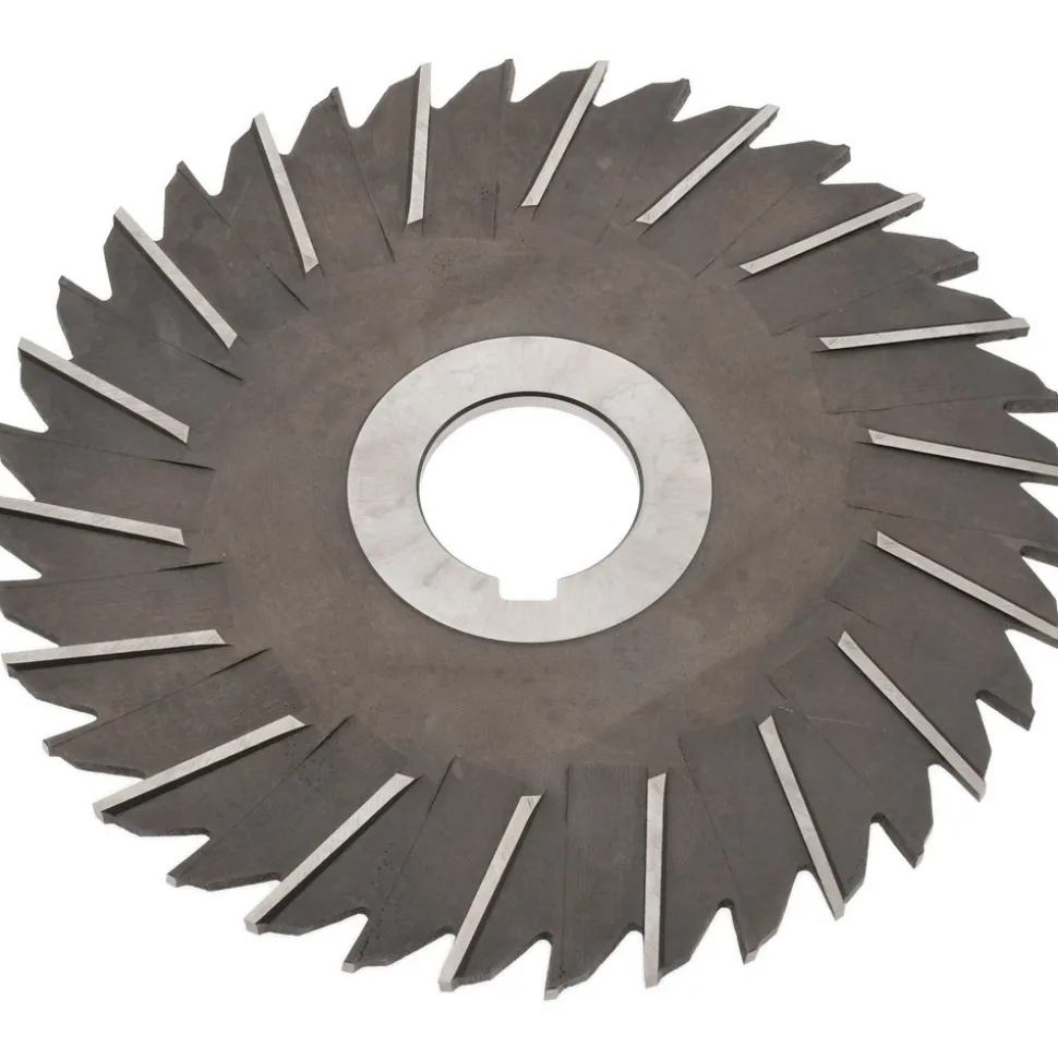Side Chip Saw: 5" Blade Dia, 1/8" Blade Thickness, 1" Arbor Hole Dia, 36 Teeth, High Speed Steel