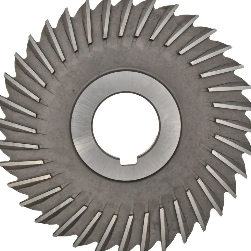 Side Chip Saw: 4" Blade Dia, 3/16" Blade Thickness, 1" Arbor Hole Dia, 36 Teeth, High Speed Steel