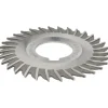 Side Chip Saw: 3" Blade Dia, 1/16" Blade Thickness, 1" Arbor Hole Dia, 32 Teeth, High Speed Steel