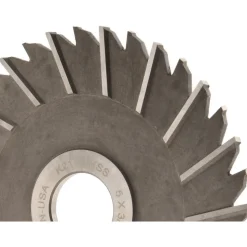 Side Chip Saw: 5" Blade Dia, 3/16" Blade Thickness, 1" Arbor Hole Dia, 36 Teeth, High Speed Steel