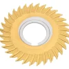 Side Chip Saw: 3" Blade Dia, 1/16" Blade Thickness, 1" Arbor Hole Dia, 32 Teeth, Cobalt