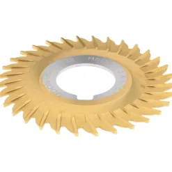 Side Chip Saw: 3" Blade Dia, 1/16" Blade Thickness, 1" Arbor Hole Dia, 32 Teeth, Cobalt