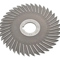 Side Chip Saw: 5" Blade Dia, 1/8" Blade Thickness, 1" Arbor Hole Dia, 40 Teeth, High Speed Steel