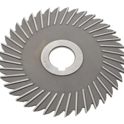 Side Chip Saw: 5" Blade Dia, 1/8" Blade Thickness, 1" Arbor Hole Dia, 40 Teeth, High Speed Steel
