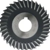 Side Chip Saw: 4" Blade Dia, 3/32" Blade Thickness, 1" Arbor Hole Dia, 36 Teeth, High Speed Steel