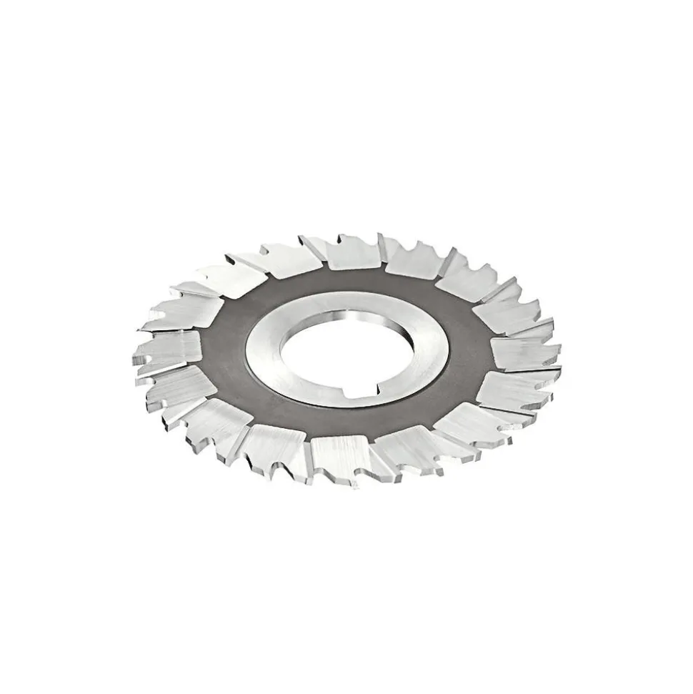 Side Chip Saw: 4" Blade Dia, 1/8" Blade Thickness, 1" Arbor Hole Dia, 32 Teeth, High Speed Steel