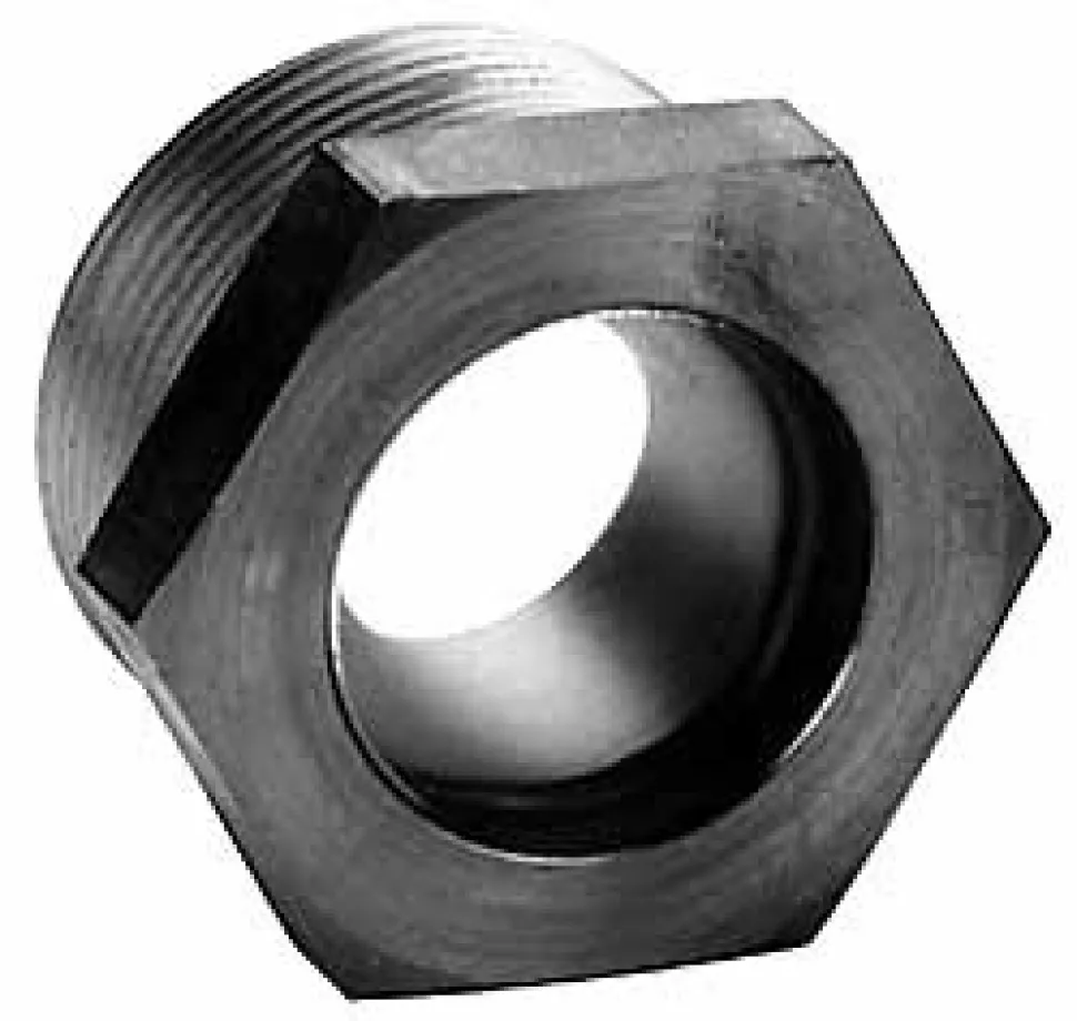 1-7/8" Sight Dia, 2" Thread, 1.28" OAL, High Pressure Fused Pipe Thread, Open View Sight Glass & Flow Sight