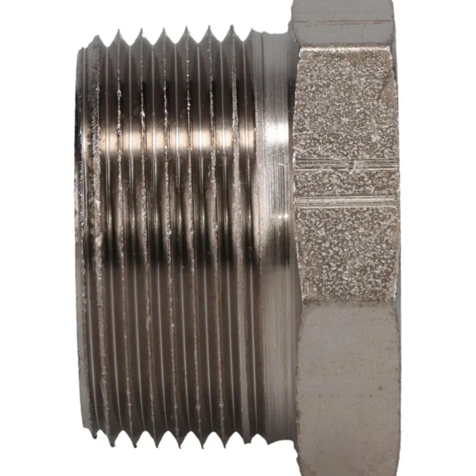 1-3/16" Sight Dia, 1-1/4" Thread, 1.22" OAL, High Pressure Fused Pipe Thread with Reflector Sight Glass & Flow Sight