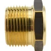 31/32" Sight Dia, 1" Thread, 1.19" OAL, Low Pressure Pipe Thread Lube Sight with Reflector Sight Glass & Flow Sight