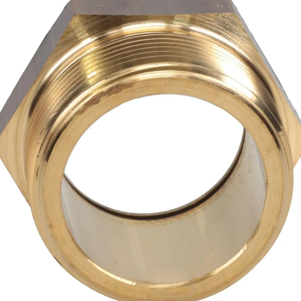 1-3/8" Sight Dia, 1-1/2" Thread, 1-1/2" OAL, Low Pressure Pipe Thread Lube Sight, Open View Sight Glass & Flow Sight