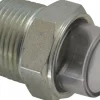 1" Sight Dia, 3/4" Thread, 1-9/16" OAL, Viewport Sight Glass & Flow Sight