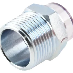 2" Sight Dia, 1" Thread, 1-11/16" OAL, Viewport Sight Glass & Flow Sight