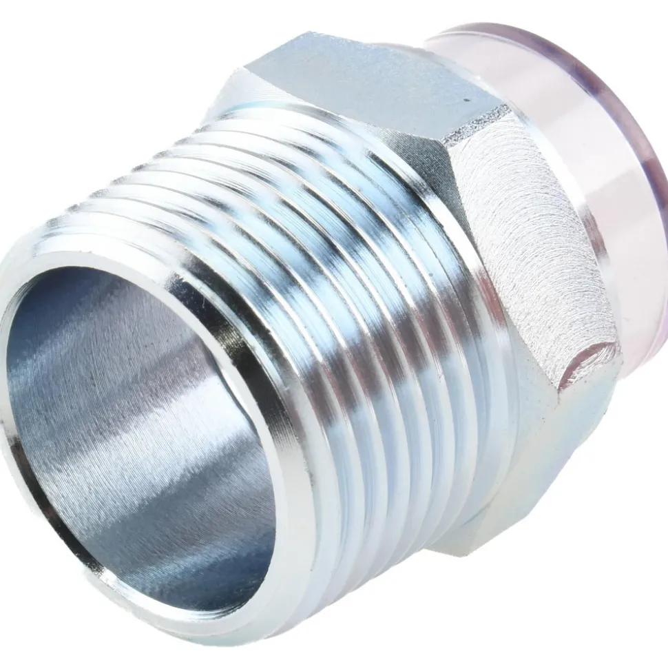 2" Sight Dia, 1" Thread, 1-11/16" OAL, Viewport Sight Glass & Flow Sight