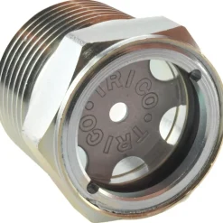 2" Sight Dia, 1" Thread, 1-1/4" OAL, Viewport Sight Glass & Flow Sight