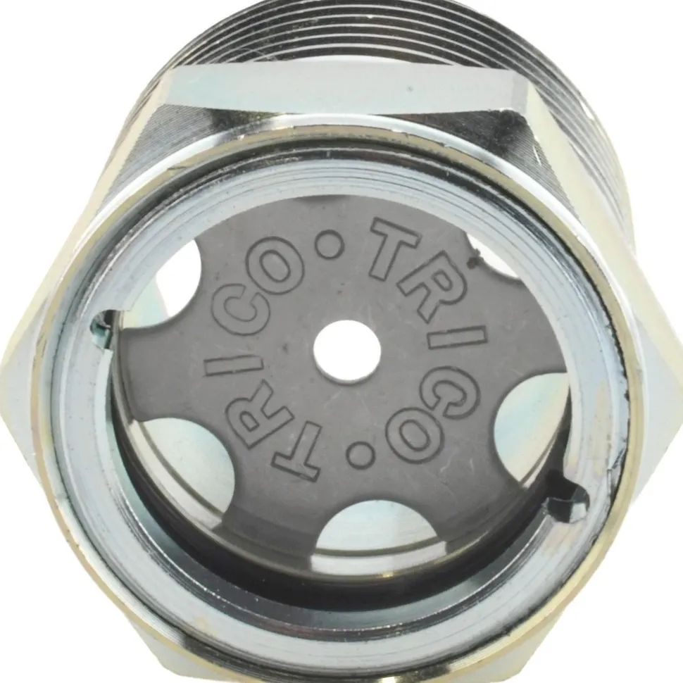 2" Sight Dia, 1" Thread, 1-1/4" OAL, Viewport Sight Glass & Flow Sight
