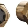 1" Sight Dia, 3/4" Thread, 1-9/16" OAL, Viewport Sight Glass & Flow Sight