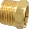 2" Sight Dia, 1" Thread, 1-1/4" OAL, Viewport Sight Glass & Flow Sight