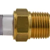 1" Sight Dia, 1/2" Thread, 1-17/32" OAL, Viewport Sight Glass & Flow Sight