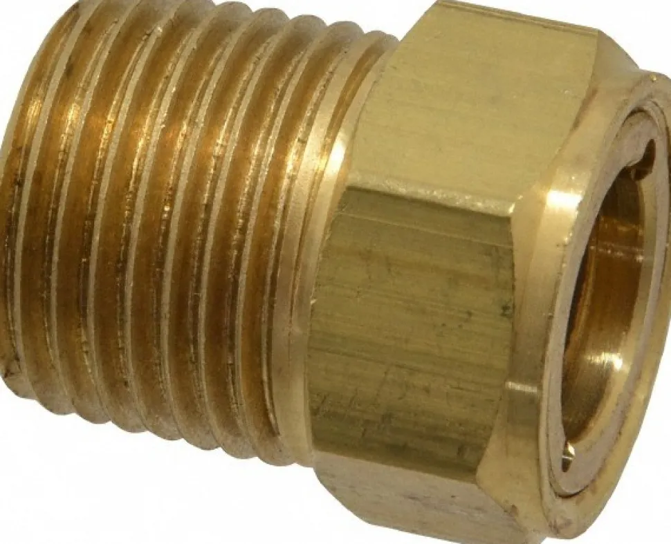 1" Sight Dia, 1/2" Thread, 1-3/32" OAL, Viewport Sight Glass & Flow Sight