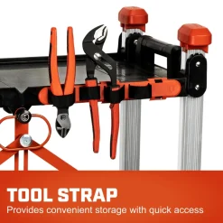SITERUNNER 3-Shelf Folding Jobsite Cart, 20
