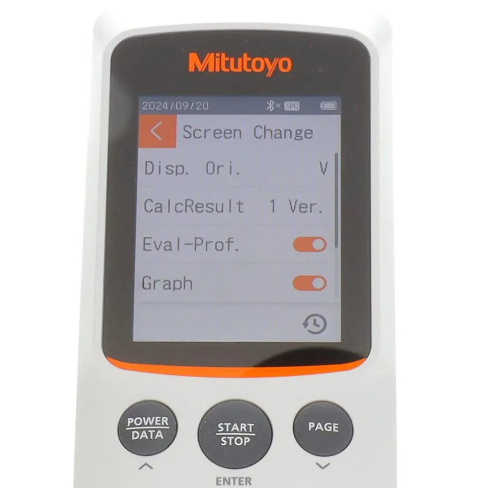 SJ-220 Surftest Portable Surface Roughness Tester: P, R, DF, 5µm Stylus Tip Radius