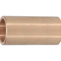 Sleeve Bearing: 1" ID, 1-1/4" OD, 2-1/2" OAL, Cast Bronze