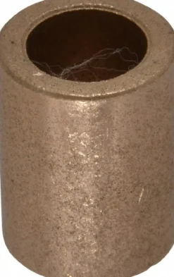 Sleeve Bearing: 1/2" ID, 3/4" OD, 1" OAL, Oil-Impregnated Bronze