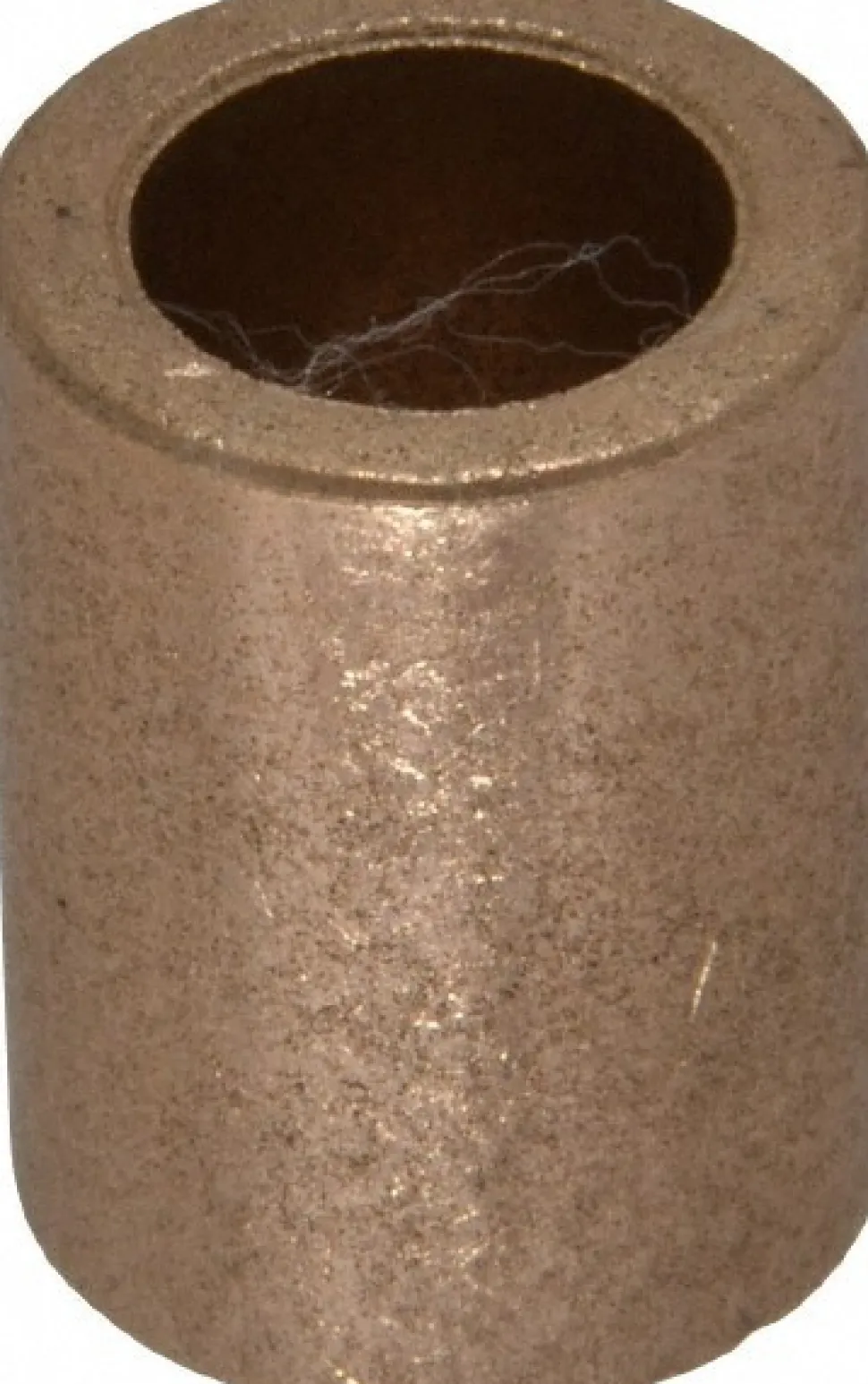 Sleeve Bearing: 1/2" ID, 3/4" OD, 1" OAL, Oil-Impregnated Bronze