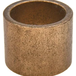 Sleeve Bearing: 1" ID, 1-1/4" OD, 1" OAL, Oil-Impregnated Bronze