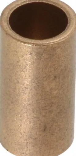 Sleeve Bearing: 3/8" ID, 1/2" OD, 1" OAL, Oil-Impregnated Bronze