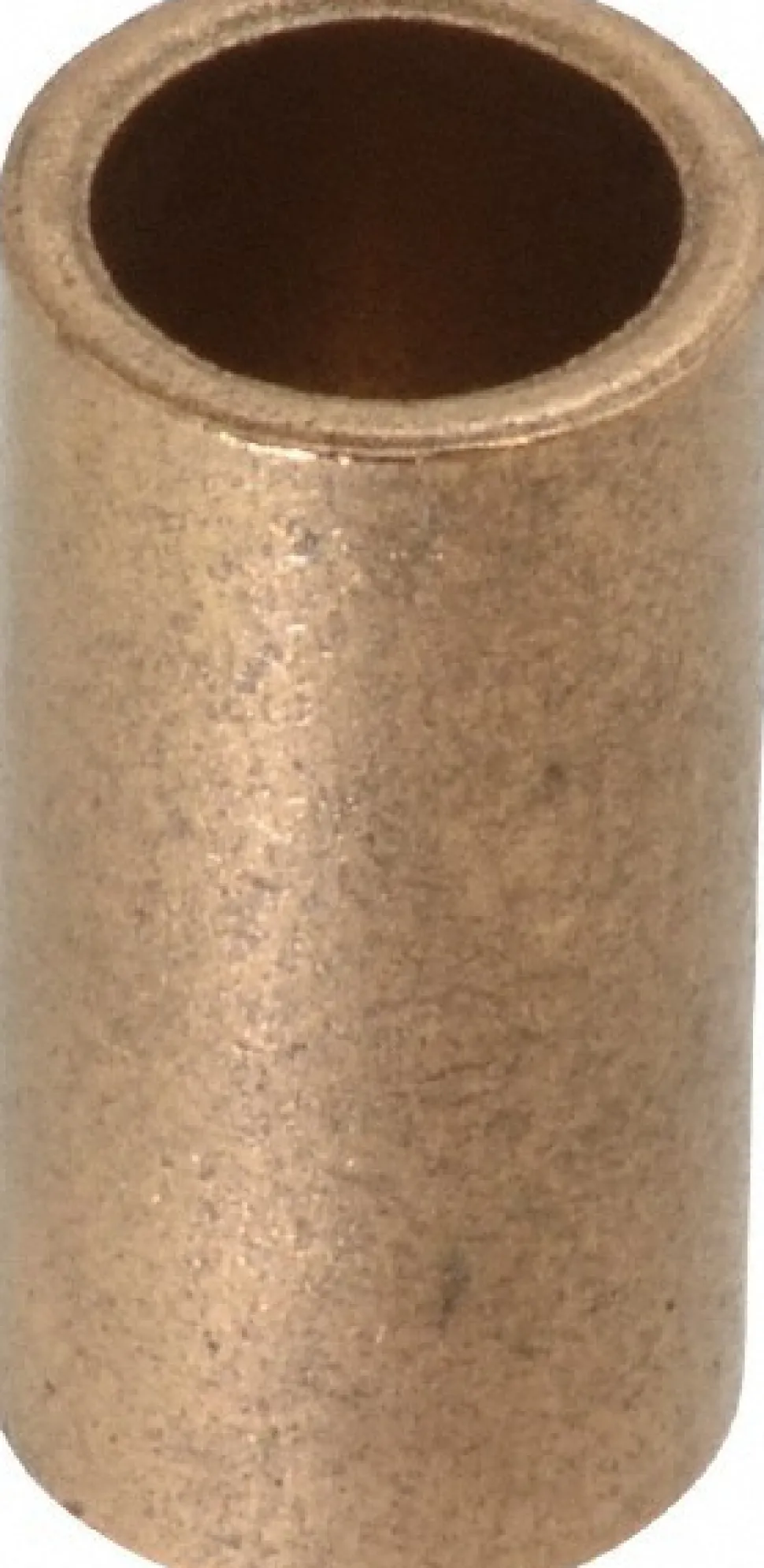 Sleeve Bearing: 3/8" ID, 1/2" OD, 1" OAL, Oil-Impregnated Bronze