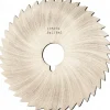 Slitting & Slotting Saw: 5" Dia, 1/8" Thick, 1" Arbor Hole, 40 Teeth, High Speed Steel