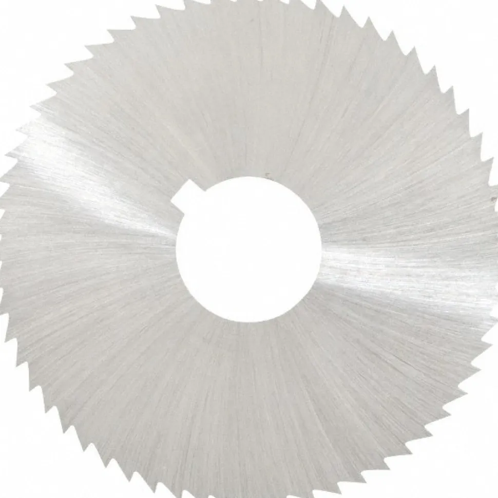 Slitting & Slotting Saw: 2-1/4" Dia, 0.0200" Thick, 5/8" Arbor Hole, 60 Teeth, High Speed Steel