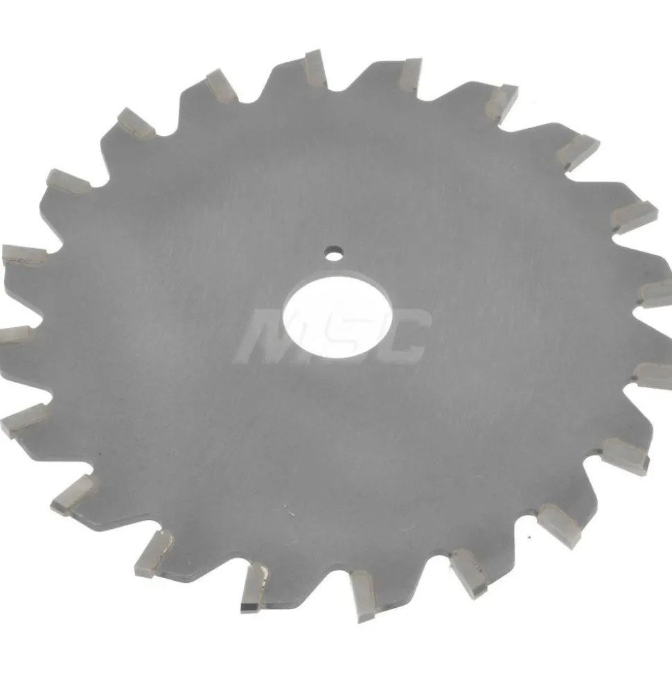 Slitting & Slotting Saw: 4" Dia, 0.0950" Thick, 20 Teeth, Carbide Tipped
