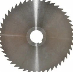 Slitting & Slotting Saw: 6" Dia, 1/16" Thick, 1" Arbor Hole, 48 Teeth, High Speed Steel