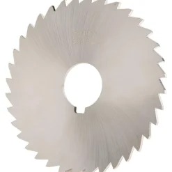 Slitting & Slotting Saw: 4" Dia, 3/32" Thick, 1" Arbor Hole, 36 Teeth, High Speed Steel