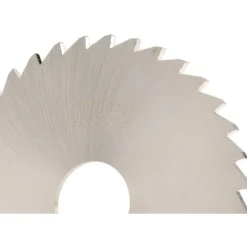 Slitting & Slotting Saw: 4" Dia, 3/32" Thick, 1" Arbor Hole, 36 Teeth, High Speed Steel