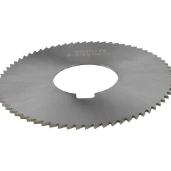 Slitting & Slotting Saw: 2-3/4" Dia, 0.0400" Thick, 1" Arbor Hole, 72 Teeth, High Speed Steel