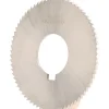 Slitting & Slotting Saw: 2-3/4" Dia, 0.0810" Thick, 1" Arbor Hole, 72 Teeth, High Speed Steel