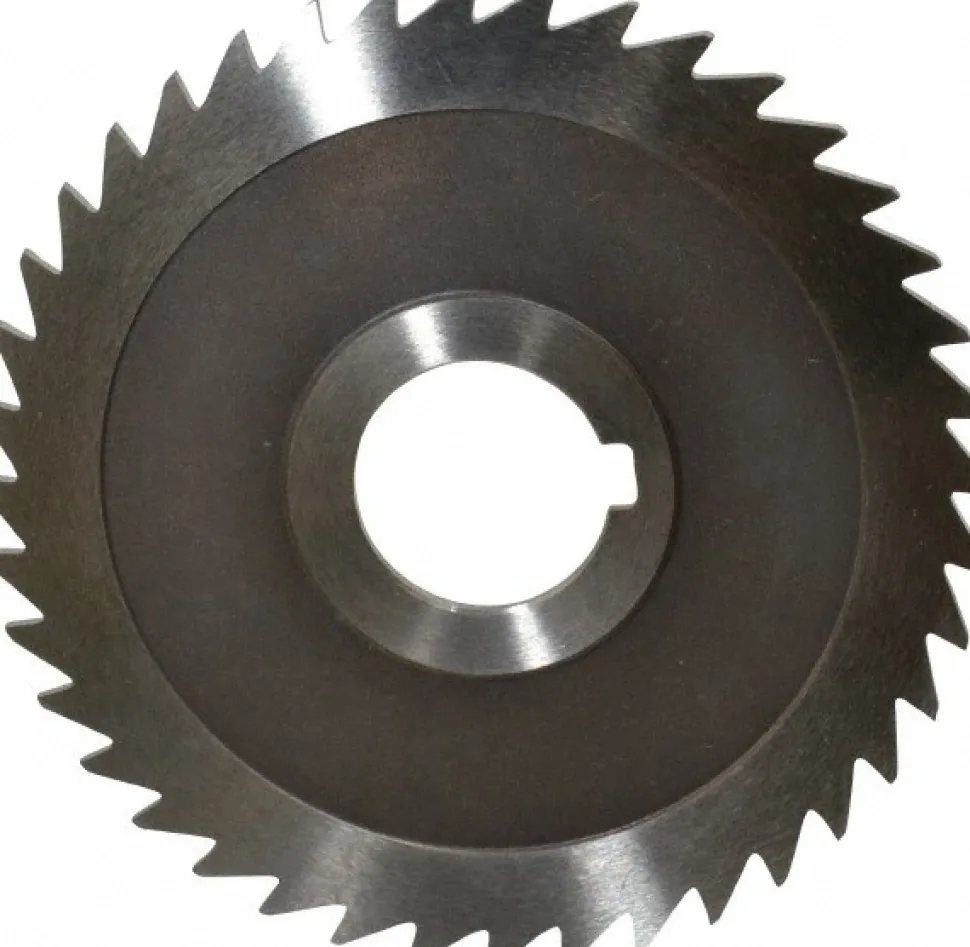 Slitting & Slotting Saw: 4" Dia, 3/32" Thick, 1" Arbor Hole, 40 Teeth, High Speed Steel