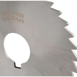 Slitting & Slotting Saw: 4" Dia, 5/64" Thick, 1" Arbor Hole, 36 Teeth, High Speed Steel