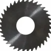 Slitting & Slotting Saw: 1-1/2" Dia, 0.0200" Thick, 1/2" Arbor Hole, 36 Teeth, Solid Carbide