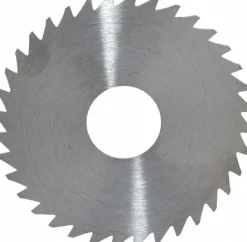 Slitting & Slotting Saw: 1-3/4" Dia, 0.0312" Thick, 1/2" Arbor Hole, 36 Teeth, Solid Carbide